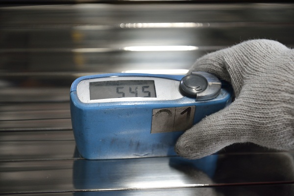 304不銹鋼管拋光亮度檢測