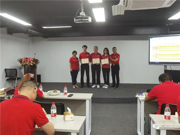 流量王、成交王、詢盤王、分享王頒獎