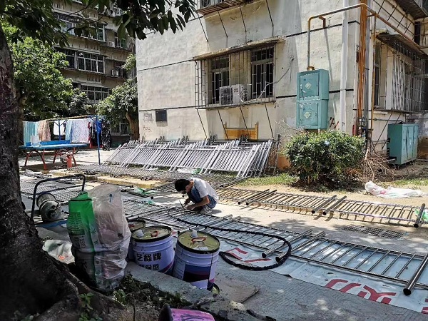 深圳市福田區(qū)市政304不銹鋼管護欄換新項目